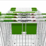 Antimicrobial-shopping-trolley